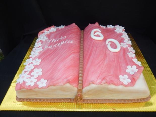 Kniha 60, torta, Narodeninové torty, Lubka212, 1