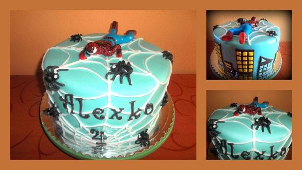 Spiderman, torta, Ostané torty pre deti Spiderman, torta, Ostané torty pre deti, Gabi7145, 1