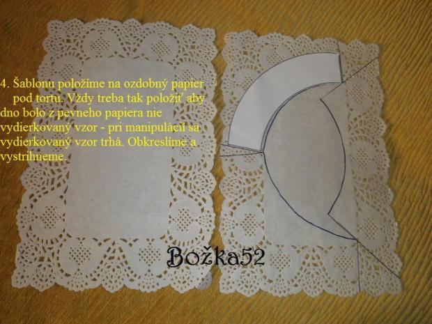 Ozdobné košíčky na tortičky, návod, Iné ozdoby, dekorácie, 4 Ozdobné košíčky na tortičky, návod, Iné ozdoby, dekorácie, bozka52, 4