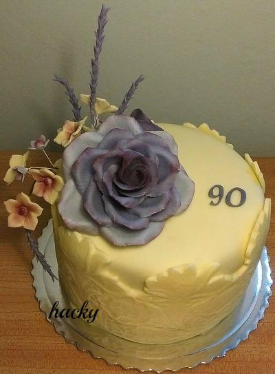 90, torta, Narodeninové torty, hacky, 1