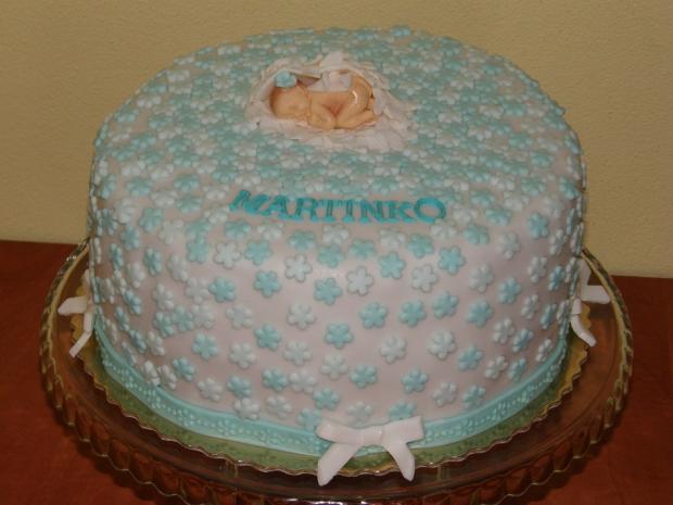 Anjelské krídla s bábätkom, torta, Torty na krstiny, selinnka, 1