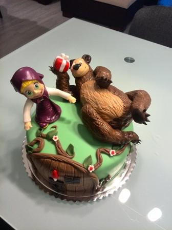 Máša a Miša, torta, Rozprávkové torty Máša a Miša, torta, Rozprávkové torty, liba68, 1