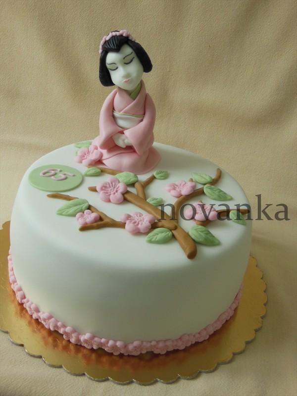 Gejša, torta, Narodeninové torty Gejša, torta, Narodeninové torty, novanka, 1