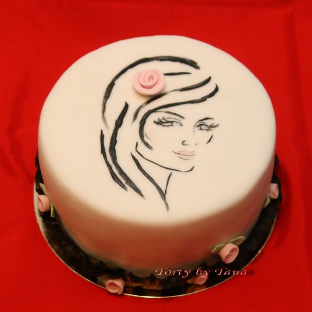 Maľovaná :-), torta, Narodeninové torty Maľovaná :-), torta, Narodeninové torty, grasie, 1