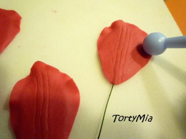 Tulipán, návod, Kvety, TortyMia, 3