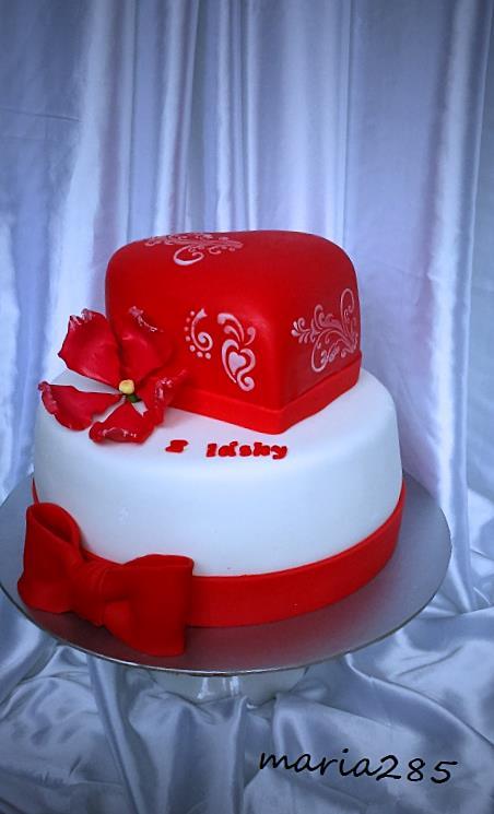 Z lásky, torta, Narodeninové torty Z lásky, torta, Narodeninové torty, maria285, 1