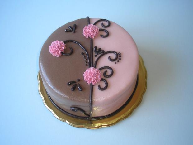 karafiáty, torta, Narodeninové torty, rozlozna, 1