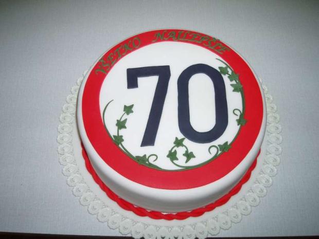 70, torta, Narodeninové torty, Gabima, 1