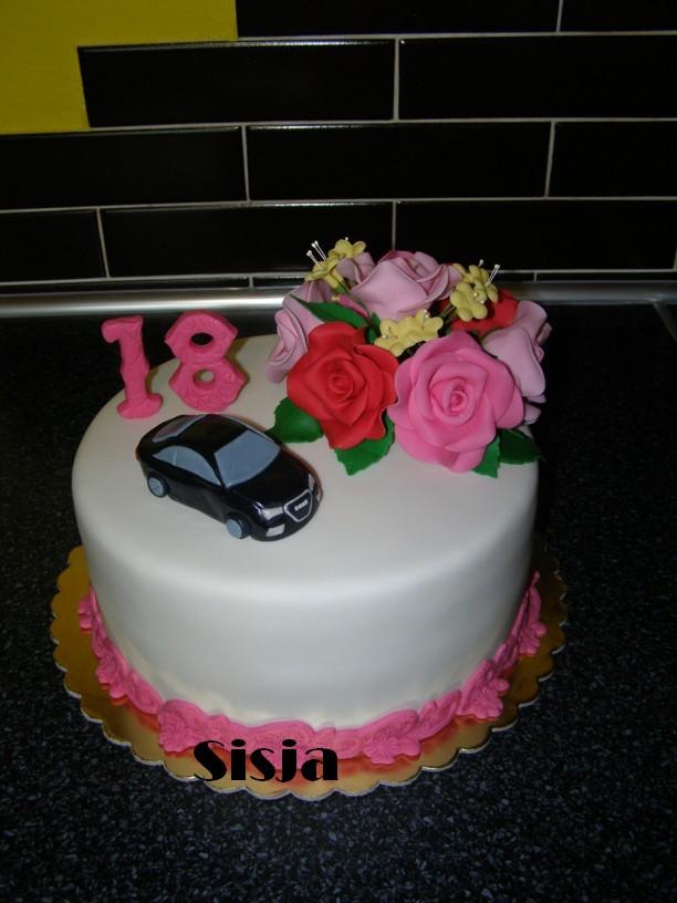 K 18-tinám, torta, Narodeninové torty, Sisja, 1