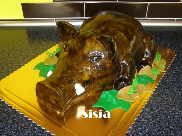 Pre poľovníka, torta, Narodeninové torty Pre poľovníka, torta, Narodeninové torty, Sisja, 1