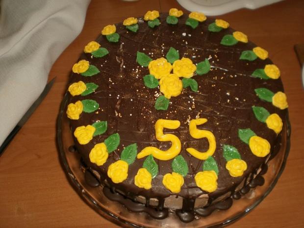 čokoládová na 55, torta, Čokoládové torty, alena60, 1