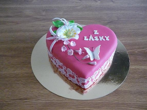 Valentínske srdiečko, torta, Narodeninové torty Valentínske srdiečko, torta, Narodeninové torty, jarka22, 1