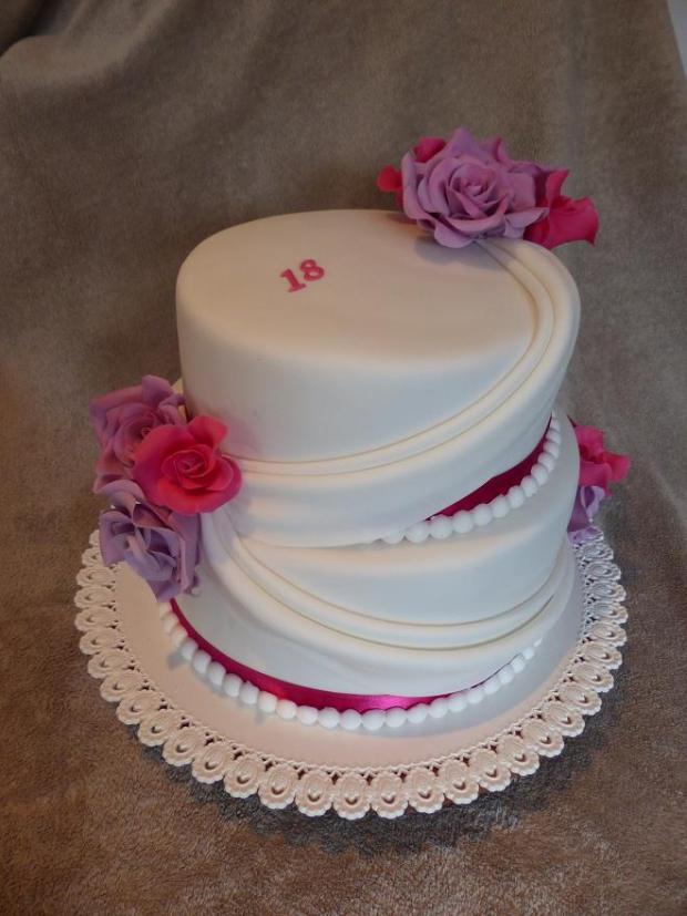 na 18, torta, Narodeninové torty na 18, torta, Narodeninové torty, Anna Š., 1