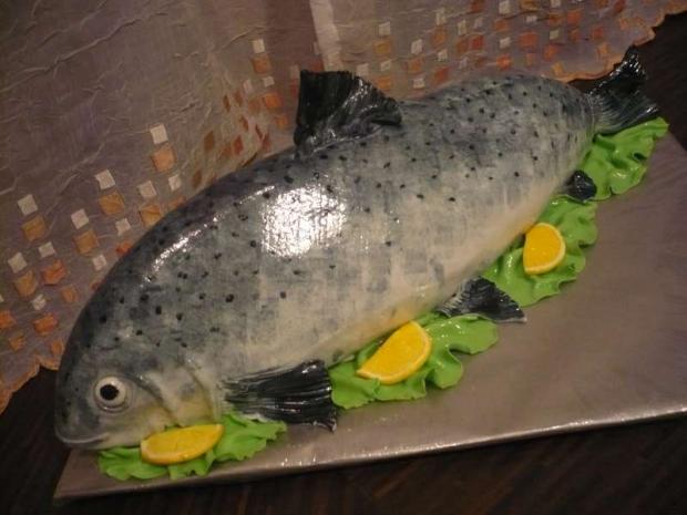 ryba, torta, Netradičné torty ryba, torta, Netradičné torty, Ani110, 1