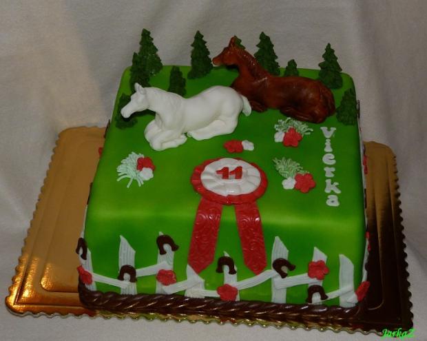 S koníkmi, torta, Torty so zvieratkami, JarkaZ, 1