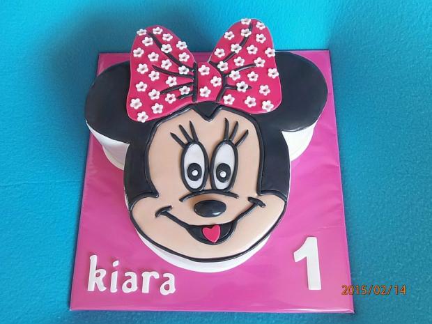 minnie pre Kiaru, torta, Torty pre dievčatá minnie pre Kiaru, torta, Torty pre dievčatá, , 1