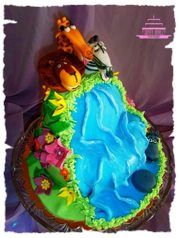 Dort Madagaskar, torta, Rozprávkové torty, Dorty Karez, 1