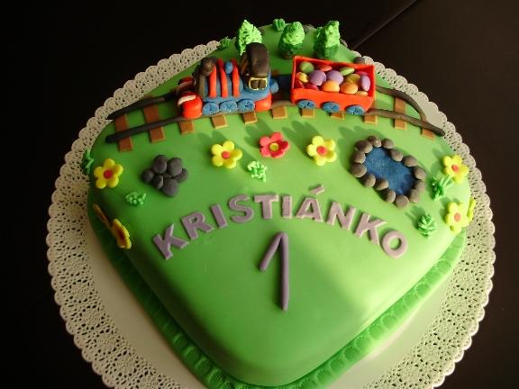 Vláčik Tomáš, torta, Torty autíčka, vláčiky, Susua, 1