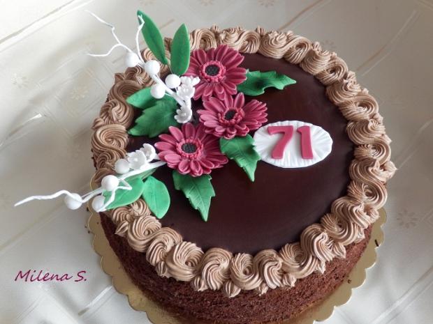 S gerberama, torta, Narodeninové torty, Milinka, 1
