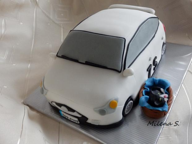 Auto, torta, Netradičné torty Auto, torta, Netradičné torty, Milinka, 1