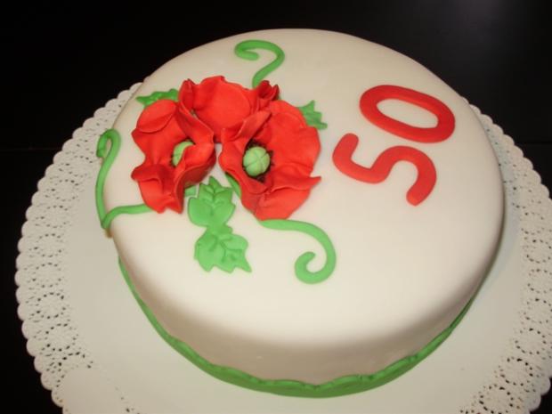 Vlčie maky, torta, Narodeninové torty, Susua, 1