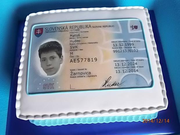 občiansky preukaz, torta, Narodeninové torty občiansky preukaz, torta, Narodeninové torty, , 1
