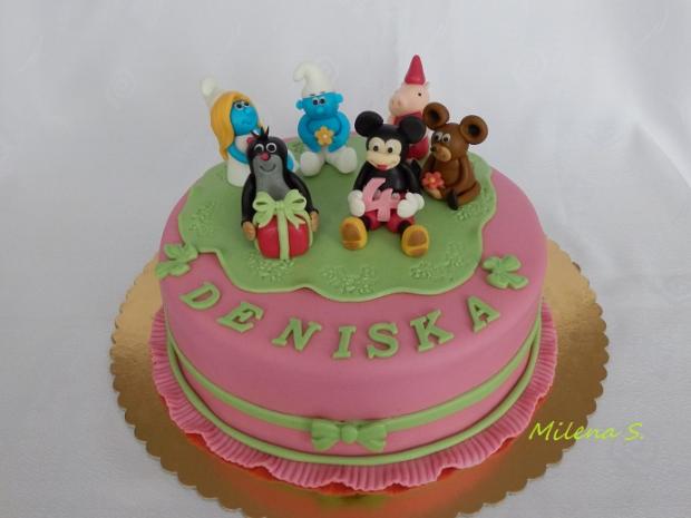 Pohádkový, torta, Rozprávkové torty, Milinka, 1