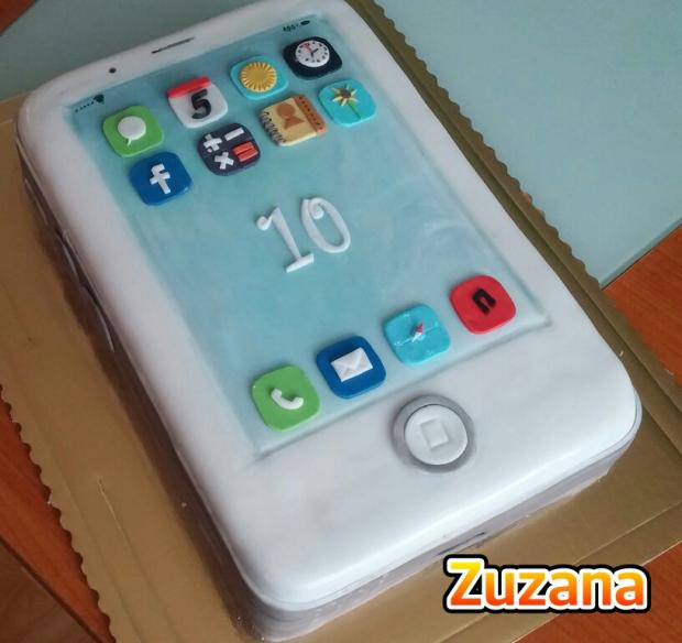 iPhone, torta, Netradičné torty iPhone, torta, Netradičné torty, edita155, 2