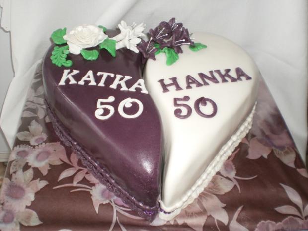 torta na 50 pre dvojičky, torta, Narodeninové torty torta na 50 pre dvojičky, torta, Narodeninové torty, alena60, 1