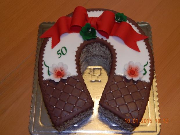 Podkova 50, torta, Narodeninové torty, Lubka212, 1