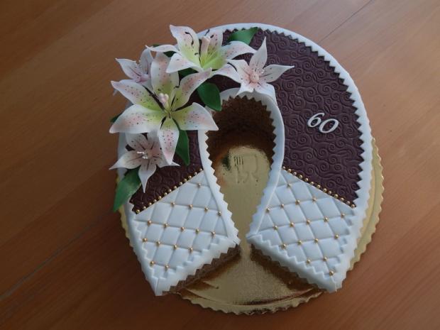 Podkova 60, torta, Narodeninové torty Podkova 60, torta, Narodeninové torty, Lubka212, 1