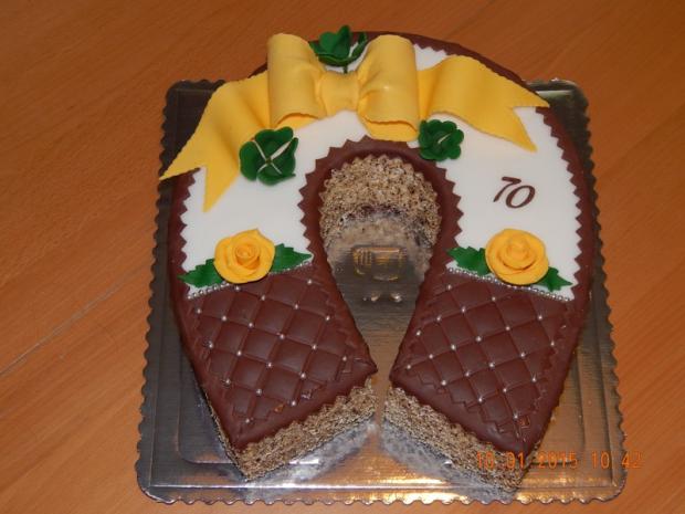 Podkova 70, torta, Narodeninové torty, Lubka212, 1
