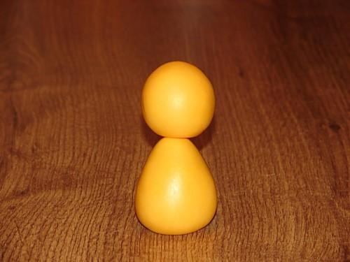 Včielka Maja - figúrka na tortu - postup na modelovanie, návod, Figúrky, Lorna, 2