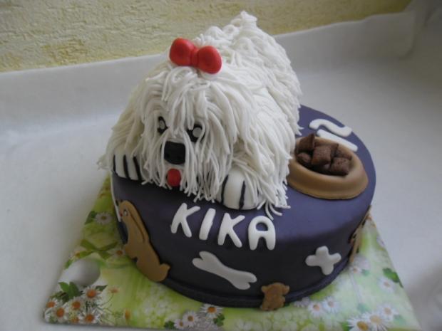 Torta so psíkom, torta, Torty so zvieratkami, Lubica67, 1