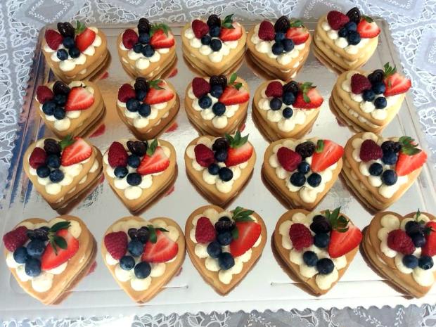 Linecké srdiečka s mascarpone náplňou, recept Linecké srdiečka s mascarpone náplňou, Recepty na zákusky, Martuška 123