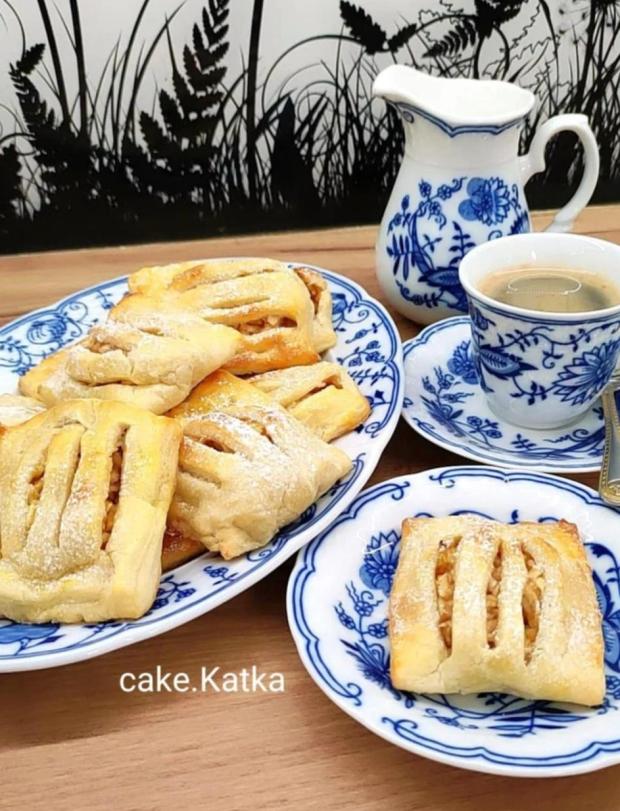 Raňajkové taštičky z maslového cesta, recept, 1 Raňajkové taštičky z maslového cesta, Recepty na koláče, katarinalucanova, 1