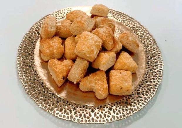 Drobné syrové pečivo, recept Drobné syrové pečivo, Recepty na slané pečivo a koláče, Bejč