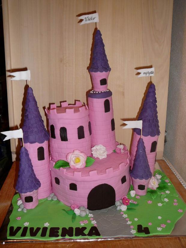 Zámok , torta, Torty pre dievčatá, iwetka, 1