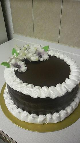 čokoládová so snehom, torta, Čokoládové torty čokoládová so snehom, torta, Čokoládové torty, Ivka29, 1