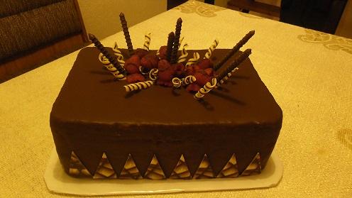 čokoládová klasika, torta, Čokoládové torty, Ivka29, 1
