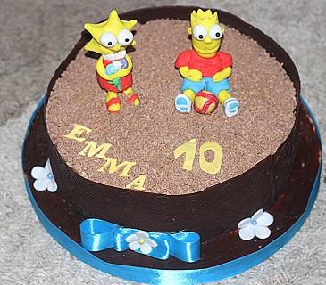 Simpson cokoladova :), torta, Čokoládové torty Simpson cokoladova :), torta, Čokoládové torty, JANKAtorty, 1
