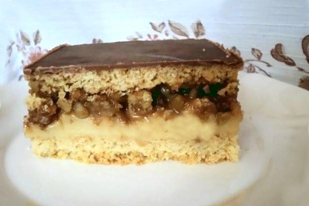 Snickers zákusok, recept Snickers zákusok, Recepty na zákusky, mika727