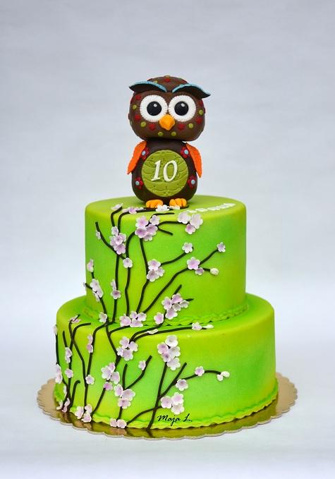 sovičková, torta, Torty so zvieratkami sovičková, torta, Torty so zvieratkami, mayaL30, 1