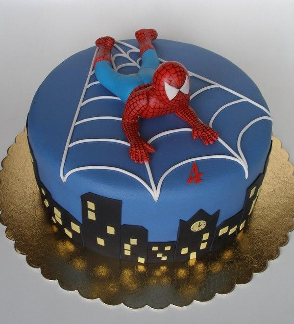 Spiderman, torta, Rozprávkové torty, KatkaRF, 1