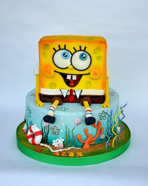 spongebob, torta, Rozprávkové torty spongebob, torta, Rozprávkové torty, mayaL30, 1