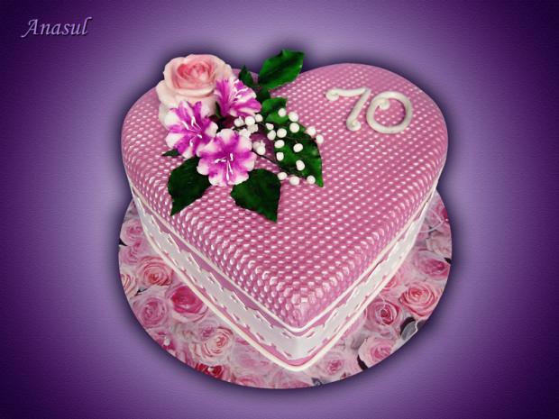 ružové srdiečko , torta, Narodeninové torty ružové srdiečko , torta, Narodeninové torty, anasul, 1