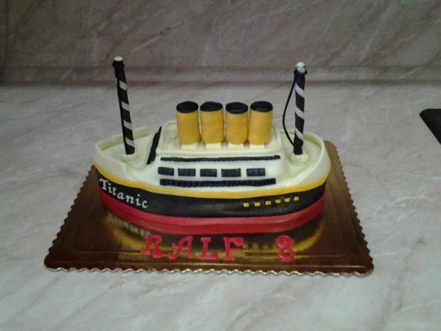 Titanic, torta, Torty autíčka, vláčiky Titanic, torta, Torty autíčka, vláčiky, eva.s, 1