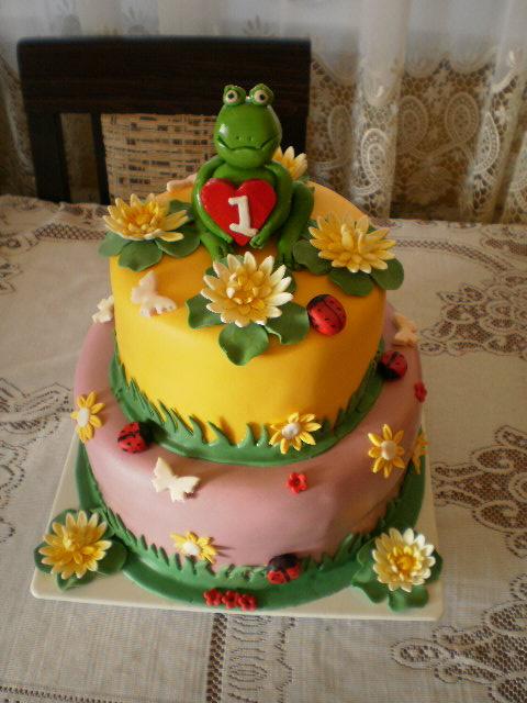 zabka, torta, Torty so zvieratkami zabka, torta, Torty so zvieratkami, merlin, 1