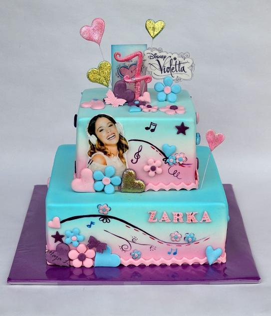 Violetta, torta, Torty pre dievčatá, mayaL30, 1