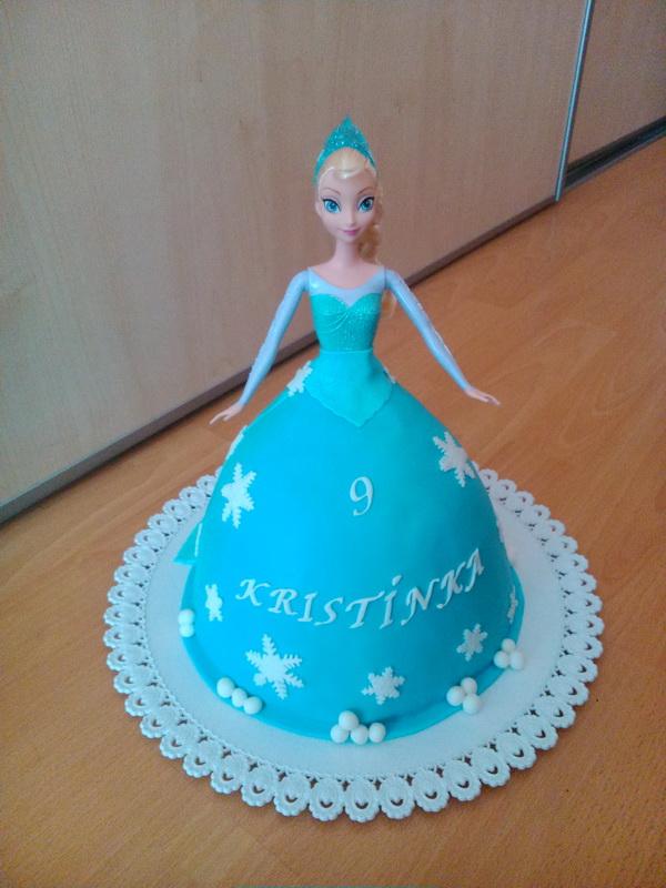 Princezná Elsa, torta, Torty pre dievčatá, jaja64, 1